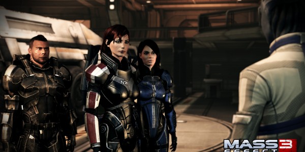 Shepard re-assembles the crew.