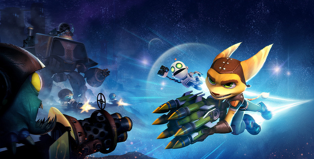 ratchet and clank full frontal assault art