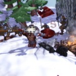 orc attack snow