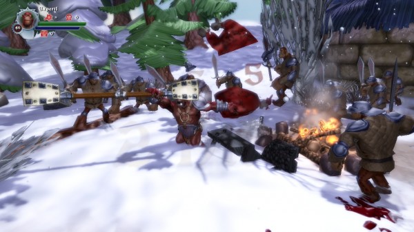 orc attack snow